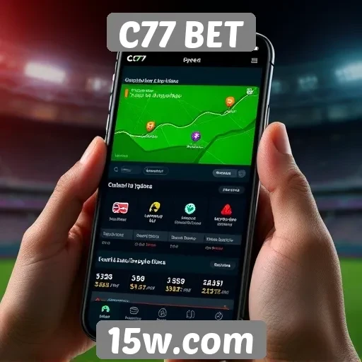 Novas funcionalidades do site C77 BET atraem usuários